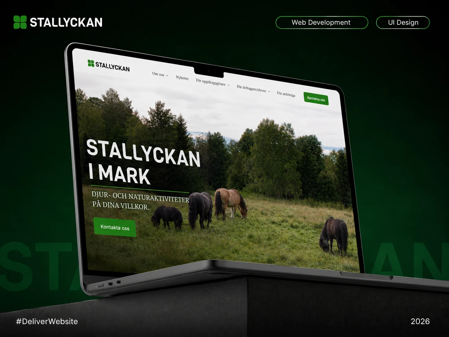 Stallyckan i Mark therapeutic farm Sweden Jeanette Kobilsek