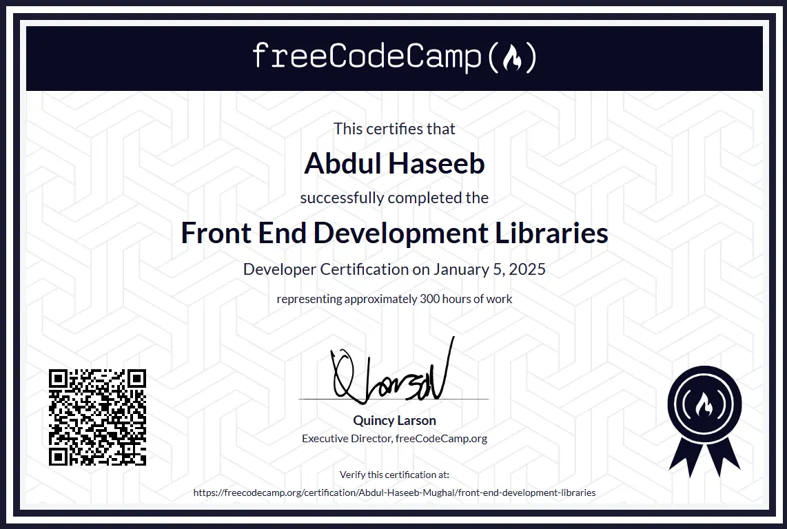 Front End Libraries